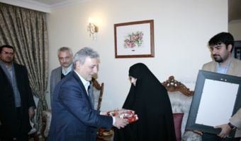 دیدار رئیس دانشگاه تهران با خانواده معظم شهید فتح‌الله ژیان پناه (۱۴ بهمن ۱۳۹۷)